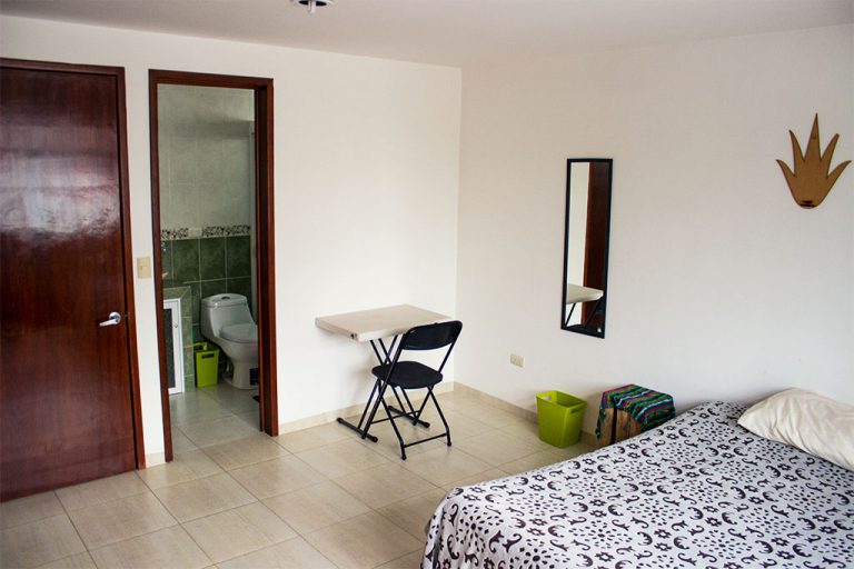 Casa Mezcal Room 1 – International student housing Cholula